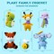 6-Piece Beginner Crochet Kit – DIY Animal Amigurumi Set with Yarn, Hooks & Step-by-Step Video Tutorials | Fun Craft for Adults & Kids, Creative Gift for Birthdays & Holidays